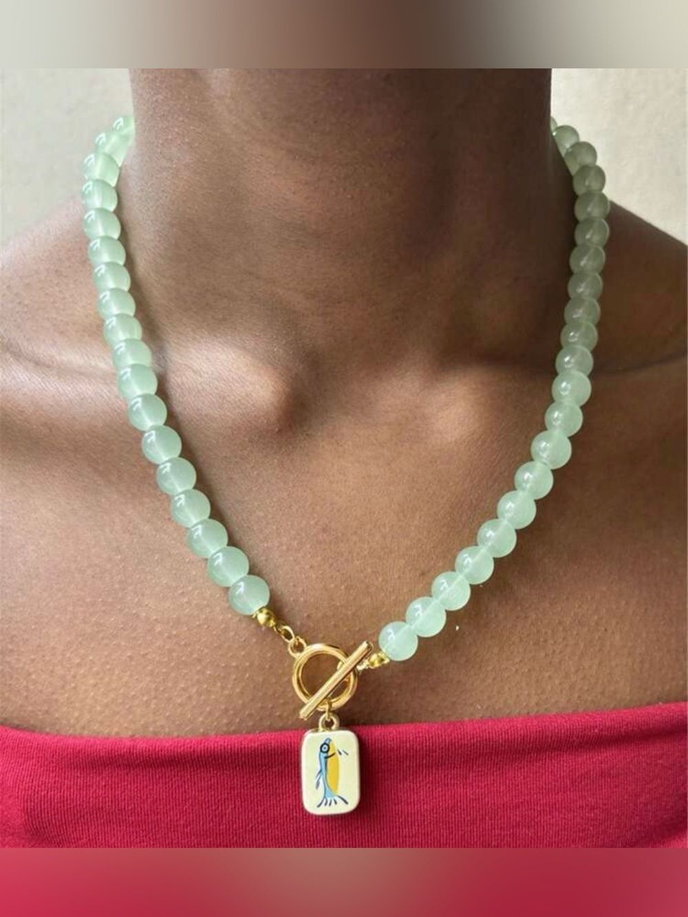 Fish necklace Q1194